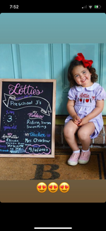 Load image into Gallery viewer, Back to school chalkboard
