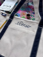 Load image into Gallery viewer, Hand painted tote
