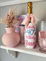 Load image into Gallery viewer, Custom Painted Champagne Bottle
