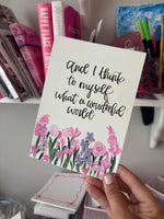 Load image into Gallery viewer, Hand painted / Hand lettered quote
