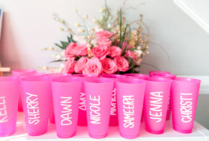 Pink Sparkle Cup