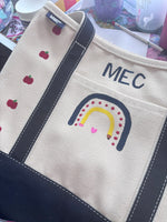 Load image into Gallery viewer, Hand painted tote
