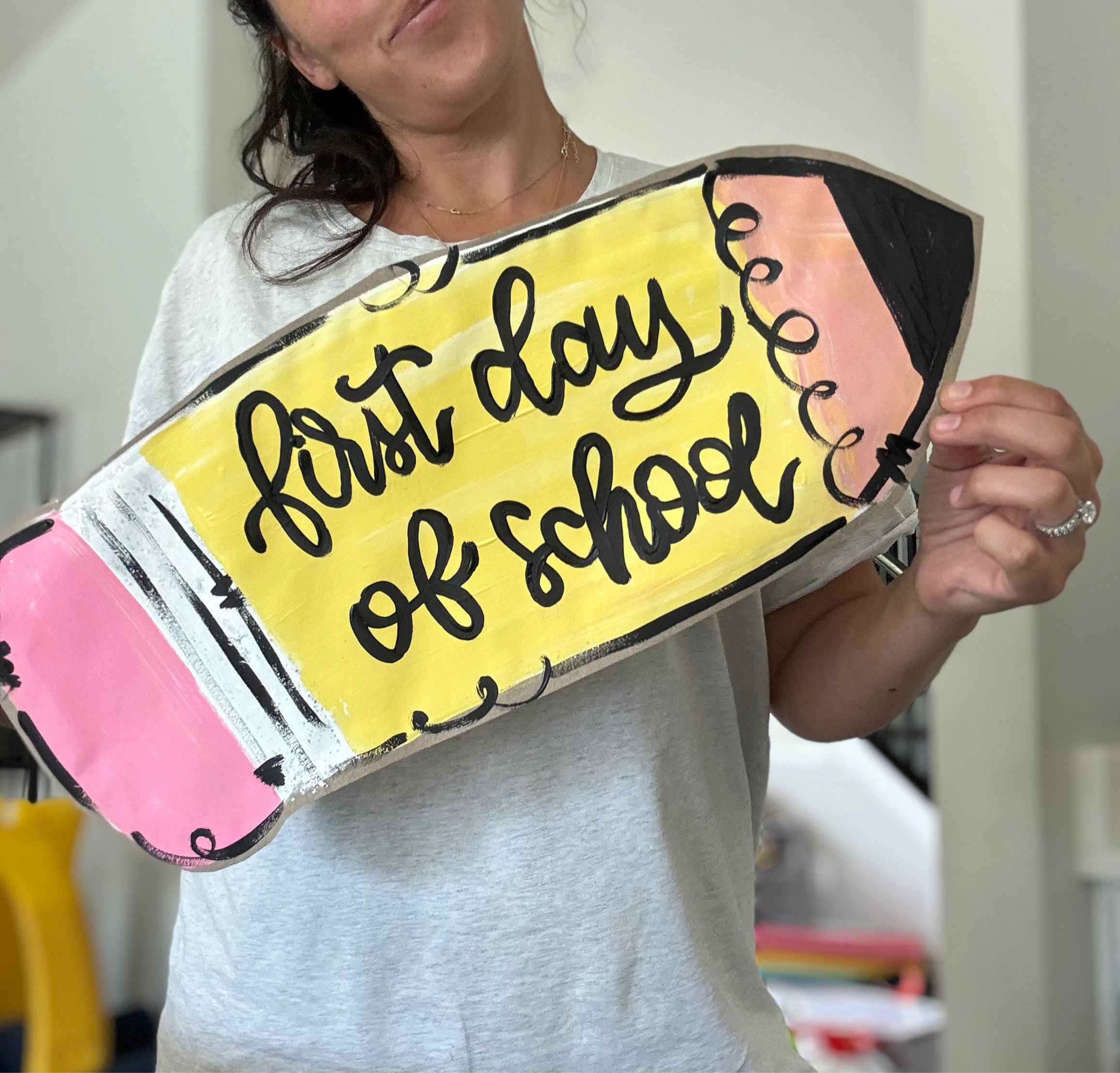 First Day of School Pencil