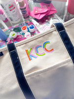 Load image into Gallery viewer, Hand painted tote
