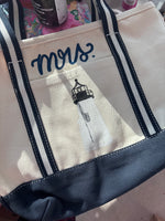 Load image into Gallery viewer, Hand painted tote
