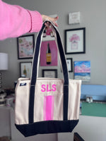 Load image into Gallery viewer, Hand painted tote

