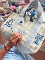 Load image into Gallery viewer, Hand painted Tj tote
