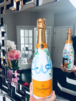 Load image into Gallery viewer, Custom Painted Champagne Bottle
