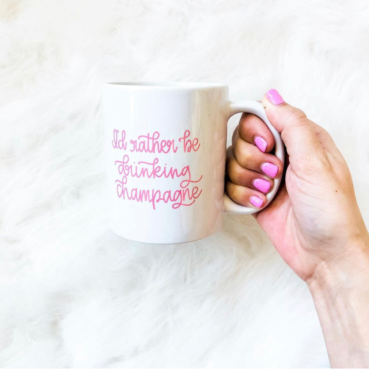 I'd Rather Be Drinking Champagne Mug