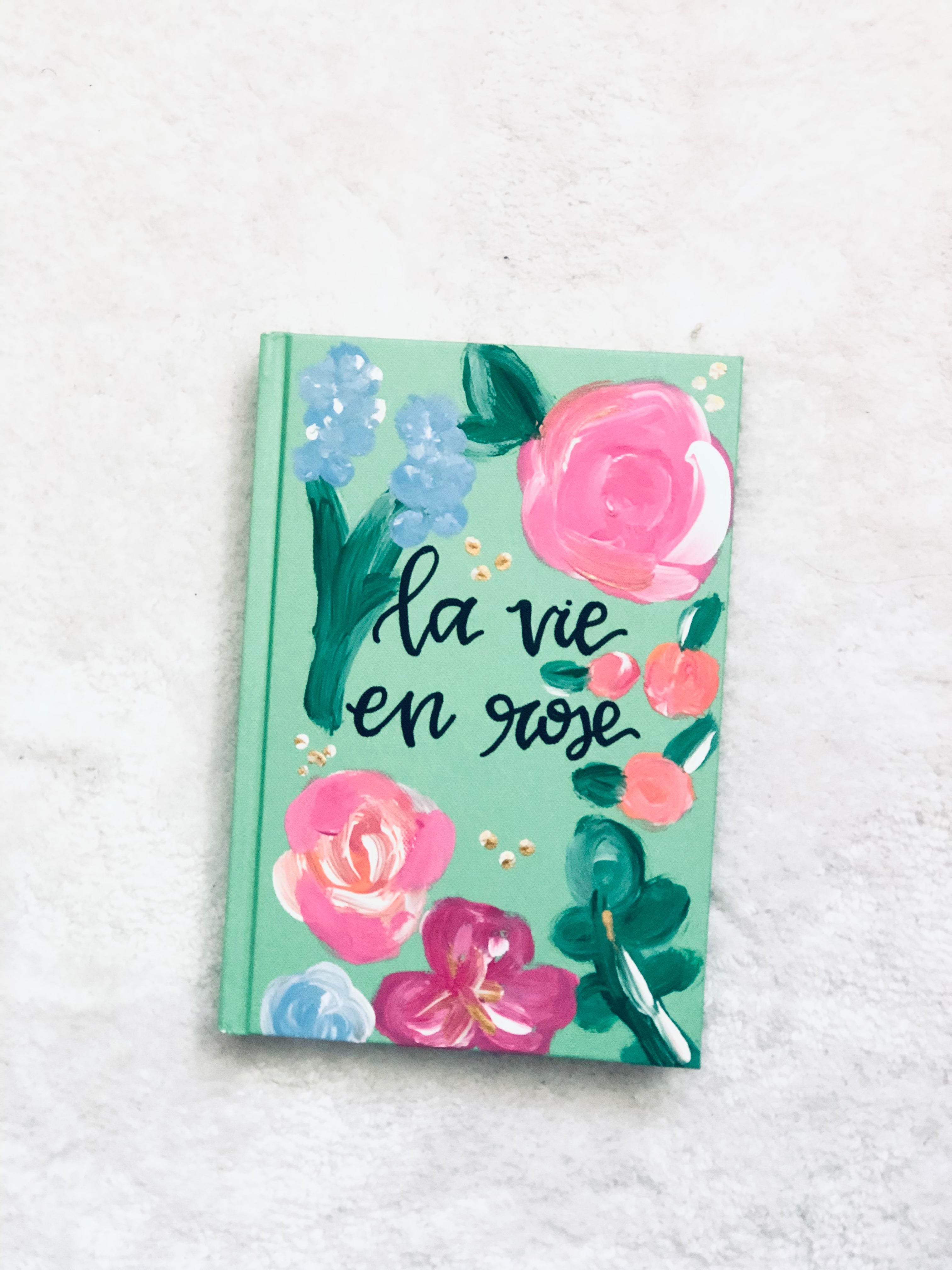 Semi Custom Floral Notebook