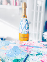 Load image into Gallery viewer, Custom Painted Champagne Bottle
