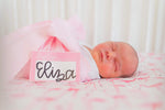 Load image into Gallery viewer, Hello my name is : Baby name tag
